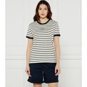 Koszulki i topy damskie - Tommy Hilfiger T-shirt | Regular Fit - miniaturka - grafika 1