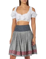 Spódnice - BERWIN & WOLFF TRACHT FOLKLORE LANDHAUS spódnica damska, szary, 44 - miniaturka - grafika 1