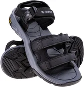 Sandały męskie - Hi-Tec SANDAŁY I KLAPKI MENFI BLACK 44 - miniaturka - grafika 1