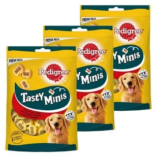 Przysmak dla psa PEDIGREE Tasty Minis Wołowina i drób 3 x 155 g - Przysmaki dla psów - miniaturka - grafika 1