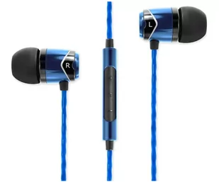 SoundMagic E10 Czarno-niebieskie - Słuchawki - miniaturka - grafika 1