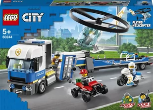 LEGO City Laweta helikoptera policyjnego 60244 - Klocki - miniaturka - grafika 1