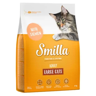 Smilla Adult XXL-krokiety, łosoś - 4 kg - Sucha karma dla kotów - miniaturka - grafika 1