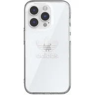 Etui i futerały do telefonów - Adidas Trefoil Originals do iPhone 14 Pro przezroczyste - miniaturka - grafika 1