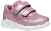 Buty dla chłopców - Geox Sneakersy dla chłopców i dziewczynek B SPRINTYE Girl, różowe, 25 EU, rose, 25 EU - miniaturka - grafika 1