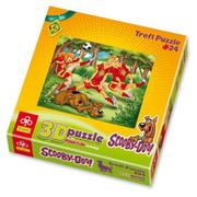 Puzzle - Trefl, Scooby-Doo!, puzzle 3D Drużyna Scoobiego - miniaturka - grafika 1