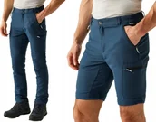 Spodnie męskie - Turystyczne spodnie Regatta z odpinanymi nogawkami 2w1 RMJ320R ZV7 UK 38 - miniaturka - grafika 1