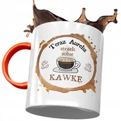 Kubki - Kubek Pomarańczowy Dla Aurelii Na Prezent z Nadrukiem ze Zdjęciem + Opakowanie na prezent (wzór 04) - miniaturka - grafika 1