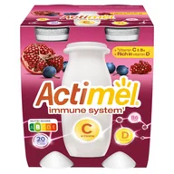 Kefiry, jogurty, maślanki - Danone - Actimel o smaku granatu i jagody - miniaturka - grafika 1
