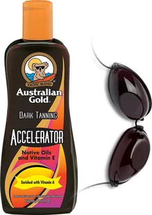 Australian Gold Accelerator Do Opalania + Okulary - Balsamy i kremy do opalania - miniaturka - grafika 1