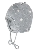Czapeczki dla niemowląt - MaxiMo Czapka w kolorze szarym - miniaturka - grafika 1