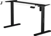 Biurka gamingowe - Biurko SENSE7 Rama Biurka elektrycznego czarna bez blatu - miniaturka - grafika 1