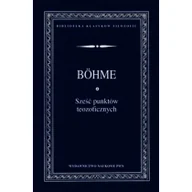 Nauka - Wydawnictwo Naukowe PWN Sześć punktów teozoficznych - Jakob Böhme - miniaturka - grafika 1