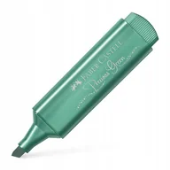 Zakreślacze - FABER CASTELL Zakreślacz zielony metalik Faber Castell FC154639 - miniaturka - grafika 1