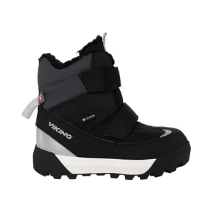 Viking Expower Warm GTX 2V śniegowce, czarne, 0,5 UK, Czarny, 0.5 UK Wide - Śniegowce damskie - miniaturka - grafika 1