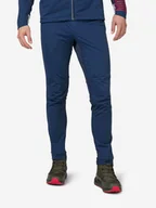 Odzież trekkingowa męska - ROSSIGNOL Spodnie softshellowe "Poursuite" w kolorze granatowym - miniaturka - grafika 1