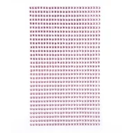 Zabawki kreatywne - Dalprint Kryształki samoprzylepne DPCRAFT 3mm, 806 szt. - light pink AA144DLP - miniaturka - grafika 1