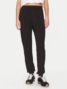 Guess Spodnie materiałowe O5GB05 KCQP2 Czarny Regular Fit - Spodnie damskie - miniaturka - grafika 1
