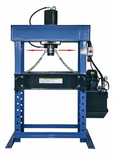 Elektryczna warsztatowa prasa hydrauliczna + Generator ozonu za 1 złotych! (siła nacisku: 250 T) 80180106 - Prasy - miniaturka - grafika 1