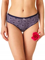 Majtki damskie - Key FIGI DAMSKIE LPC 755 B22 S granatowy/czerwony - miniaturka - grafika 1