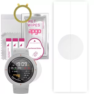 1x Folia hydrożelowa do Amazfit Verge - apgo Smartwatch Hydrogel Protection Ochrona na ekran smartwatcha - Akcesoria do smartwatchy - miniaturka - grafika 1