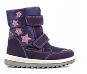 Śniegowce damskie - Richter Dziecięce Śniegowce Fioletowe 30 Ż7c - miniaturka - grafika 1