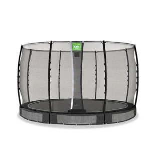 Exit Trampolina naziemna Allure Classic ø366cm czarna - Trampoliny - miniaturka - grafika 1