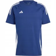 Koszulki męskie - Koszulka męska adidas Tiro 24 Sweat niebieska IR9347 XL - miniaturka - grafika 1