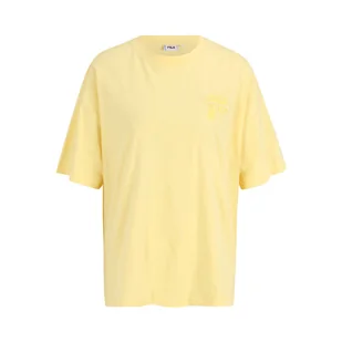Damska Koszulka z krótkim rękawem FILA BALJE OVERSIZED FAW0442-20013 – Żółty - Koszulki i topy damskie - miniaturka - grafika 1
