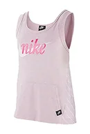 Koszulki i topy damskie - NIKE Kids NSW Tanktop, różowa pianka/biała, L - miniaturka - grafika 1