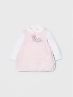 Bluzy dla chłopców - OVS Komplet bluzka i sukienka 1325109 Różowy Regular Fit - miniaturka - grafika 1