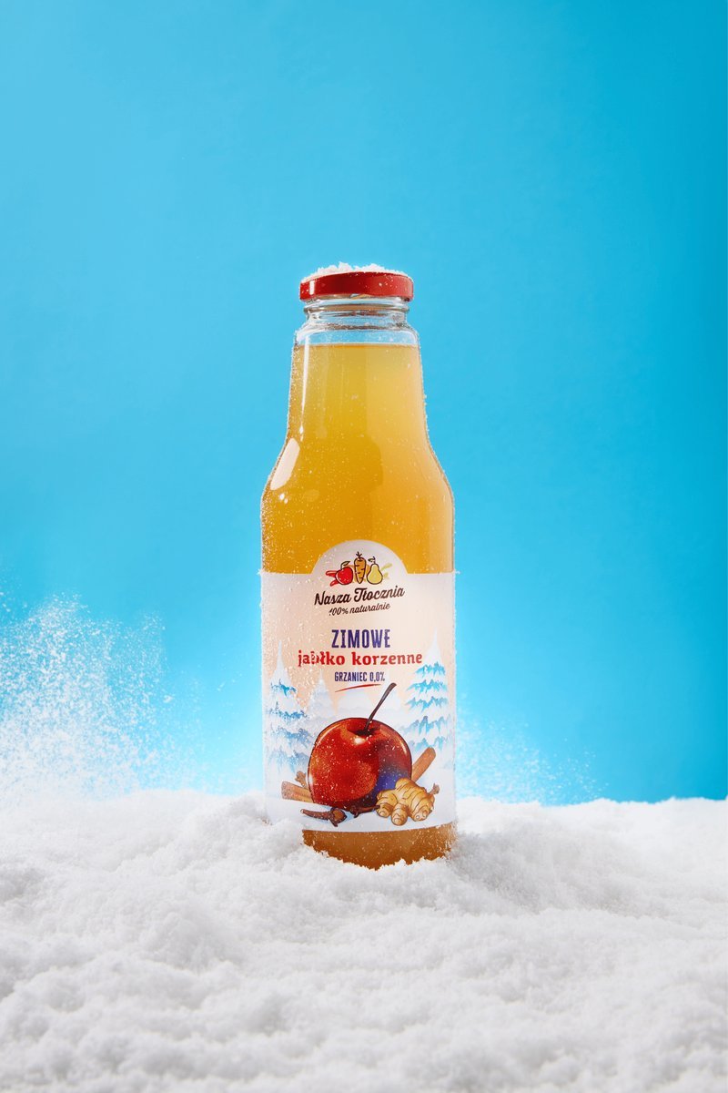 Sok tłoczony Jabłkowy Korzenny 750ml