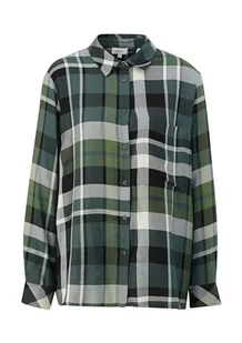 s.Oliver damska bluzka z długim rękawem, zielona, 42, zielony, 42 - Bluzki damskie - miniaturka - grafika 1