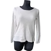 Koszulki i topy damskie - ESPRIT Koszulka Damska na Długi Rękaw Wygodna Stylowa Biała Rozmiar S - miniaturka - grafika 1