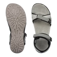 Sandały damskie - Sandały turystyczne damskie CMP ADIB szare 39Q9536-77UC - miniaturka - grafika 1