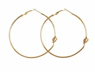 Kolczyki - Kolczyki koła z ozdobą - miniaturka - grafika 1