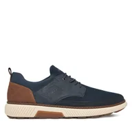 Sneakersy męskie - Sneakersy Rieker B3354-14 Granatowy - miniaturka - grafika 1