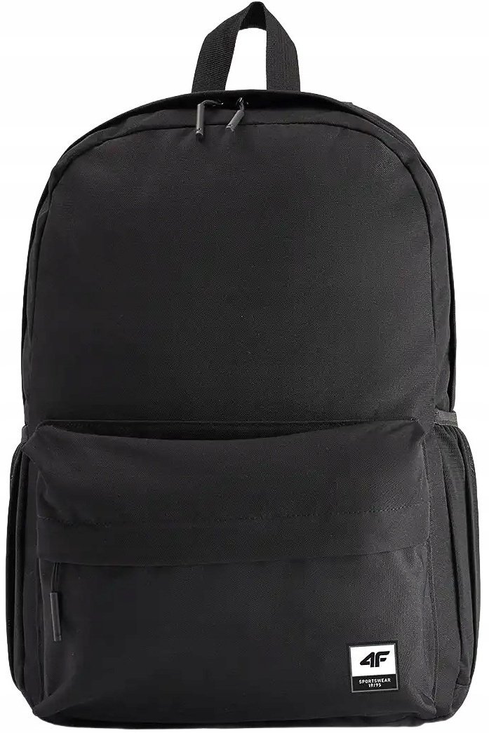 Plecak szkolny 4F sportowy, miejski BACU609 20S czarny 18L