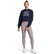 Spodnie sportowe damskie - Damskie legginsy treningowe Under Armour Meridian Ultra High Rise - beżowe - UNDER ARMOUR - miniaturka - grafika 1