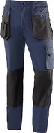 Spodnie męskie - Spodnie Juba Multi-Pocket Long 65% poliester/35% bawełna Granatowe/czarne z niebieskimi detalami - Rozmiar: XXL - miniaturka - grafika 1