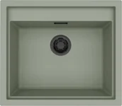 Zlewozmywaki - Zlew ELLECI SINTESI 105 K82 + czarny odpływ - miniaturka - grafika 1