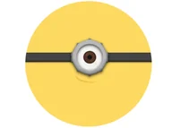 Ciasta i półprodukty do ciast - Dekoracyjny opłatek tortowy Minionki - 20 cm - miniaturka - grafika 1