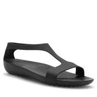 Sandały damskie - Sandały Crocs SERENA SANDAL 205469-060_ Czarny - miniaturka - grafika 1