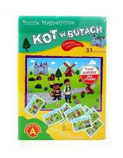 Puzzle Magnetyczne Kot w butach - Pozostałe książki - miniaturka - grafika 1