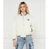 Kurtki damskie - Guess Jeans Kurtka bomber VARSITY Regular Fit - miniaturka - grafika 1