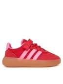 Buty dla dziewczynek - adidas Sneakersy Barreda Decode JR0770 Czerwony - miniaturka - grafika 1