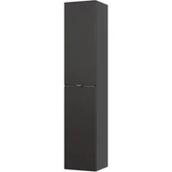 Szafki łazienkowe - Szafka Łazienkowa Wisząca Słupek 800 Capri Cosmos Comad Czarny, Dąb Craft Złoty - miniaturka - grafika 1