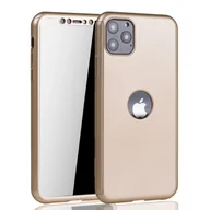Etui i futerały do telefonów - Etui na telefon komórkowy Etui ochronne 360 stopni Osłona ekranu Zderzak Apple Samsung Huawei, Do telefonu komórkowego: Apple iPhone 11 Pro Max, Kolor: Złoty - miniaturka - grafika 1