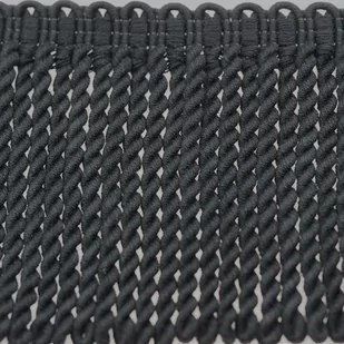 Frędzle bawełniane BF - 120 ( 1 mb ) CZARNE - Pasmanteria - miniaturka - grafika 1