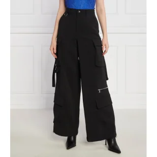 Patrizia Pepe Spodnie | Oversize fit - Spodnie damskie - miniaturka - grafika 1